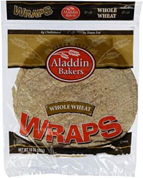Aladdin whole wheat wraps